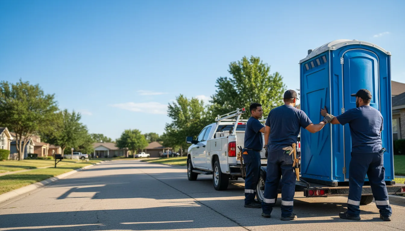 Portable Toilet Rental in Tumbling Shoals, AR near me